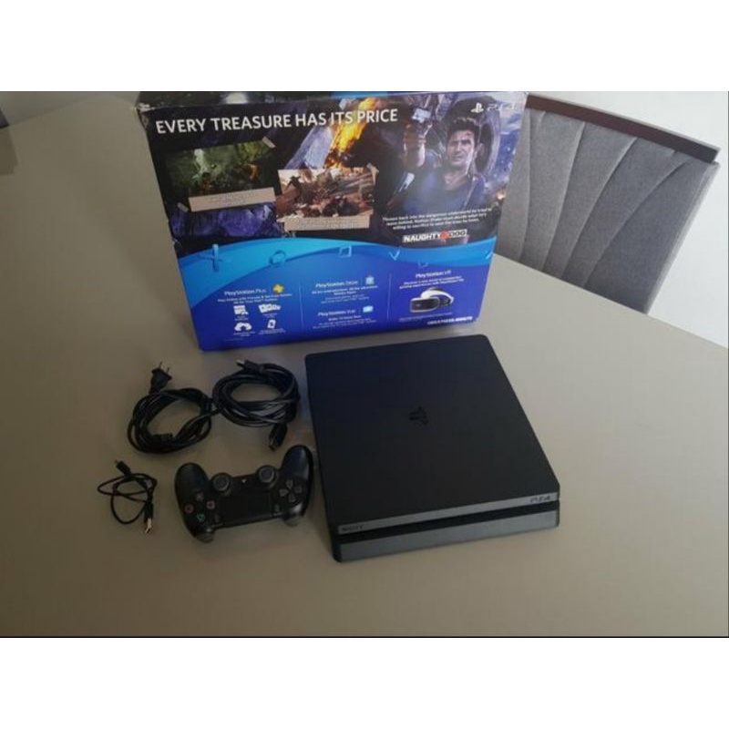 Playstation 4 500Gb + Jogo + Controle Original