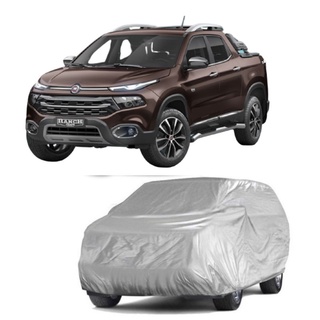 Capa Cobrir FIAT TORO Caminhonete IMPERMEAEL Elástico nas Bordas Protege Sol Chuva e Poeira