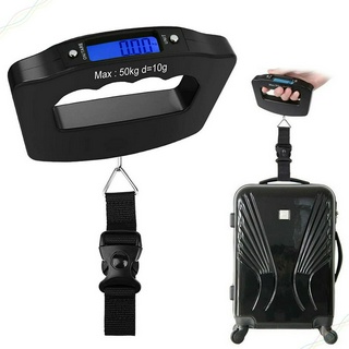 Balança Mala Bagagem Digital Portátil até 50kg Gancho Pratico Viagem Transporte Seguro