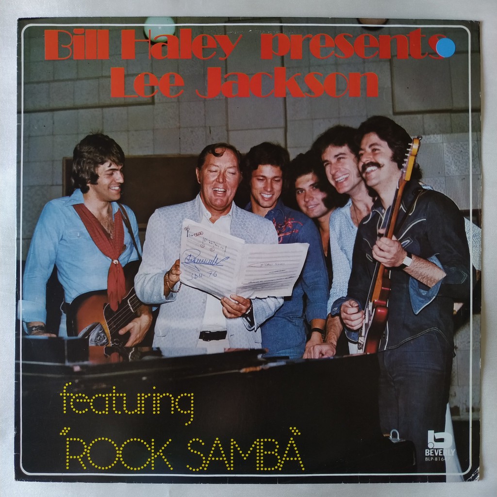 DISCO DE VINIL LP - BILL HALEY PRESENTS LEE JACKSON – FEATURING "ROCK SAMBA" (1976)