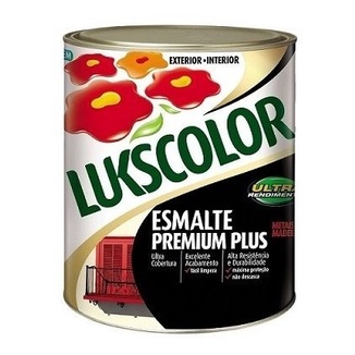 Tinta Esmalte Sintetico Fosco 900ml Lukscolor Cores