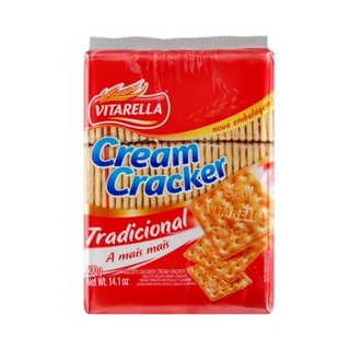 KIT COM 2- Biscoito Cream Cracker Vitarella 350g