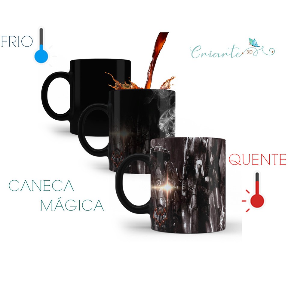 Caneca Porcelana Mágica Coleção Batman #11