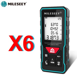 Mileseey X6 Laser Rangefinder  100M Digital Medida Ângulo Profissional Portátil Estável Distância Medidor De Projeto em Oferta na Shopee