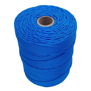 Corda Trançada 2,5mm Azul Royal (seda)  Rolo Com 286 Metros  GKL em Oferta na Shopee