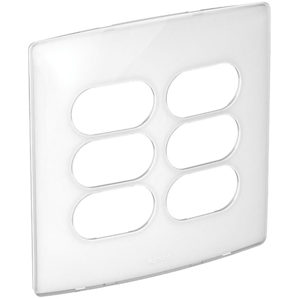 Placa 4X4 Para 6 Postos Separados Sugar Gloss - Pial Nereya