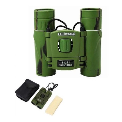 Binóculo Compacto Alta Nitidez Longo Alcance 8x21 Uv Foco