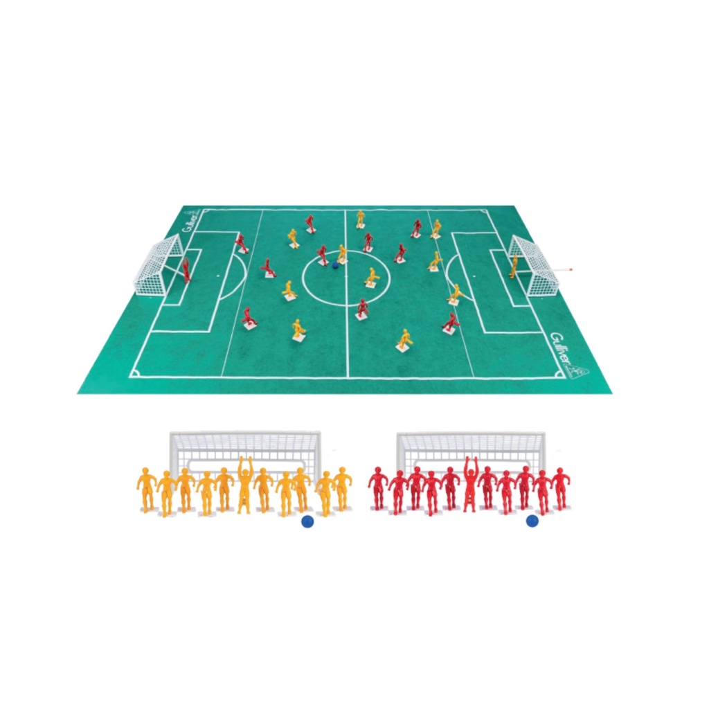 Maleta de Futebol Club 2 Seleções Coloridos Brasil X Espanha Gulliver - 1964