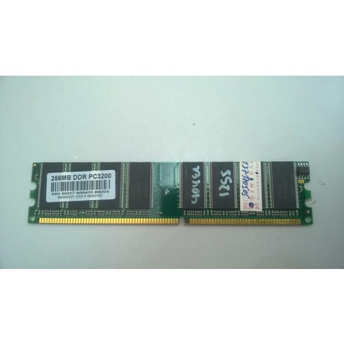 Pente De Memoria 256mb Ddr Pc3200 Sansung