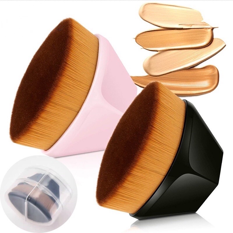 Pincel para Maquiagem Kabuki Hexagonal Blush/Base/BB Cream