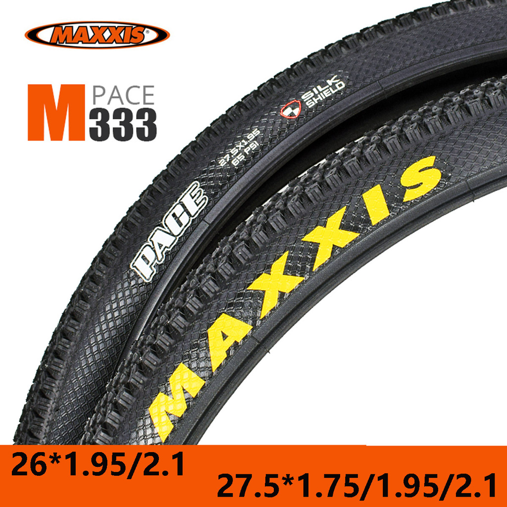 Maxxis m333/m366 Pace MTB Mountain Bike Pneu Tamanho 26x2.1/1.95 m333 Resistente 60tpi De Bicicleta Peças Acessórios