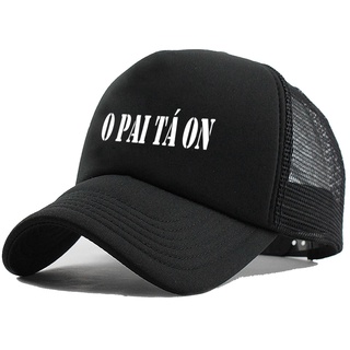 Boné Aba Curva O Pai Ta ON Masculino Snapback Trucker Lançamento