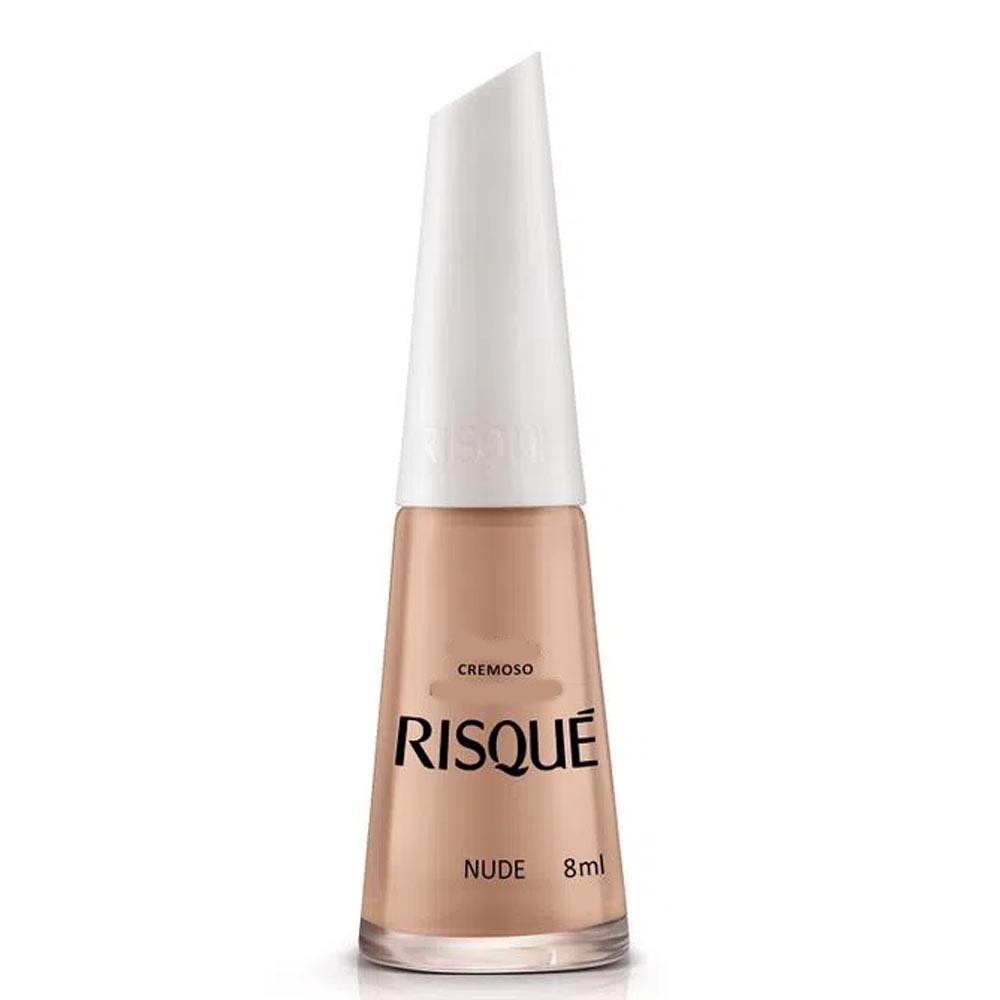 Esmalte Cremoso Nude 8ml - Risqué em Oferta na Shopee