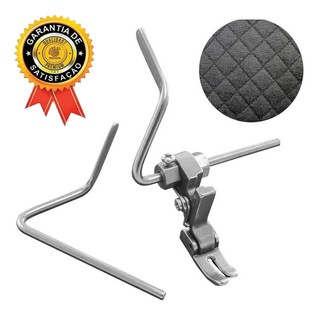 Sapatilha Matelasse Com 2 Guias Maquina Reta Industrial