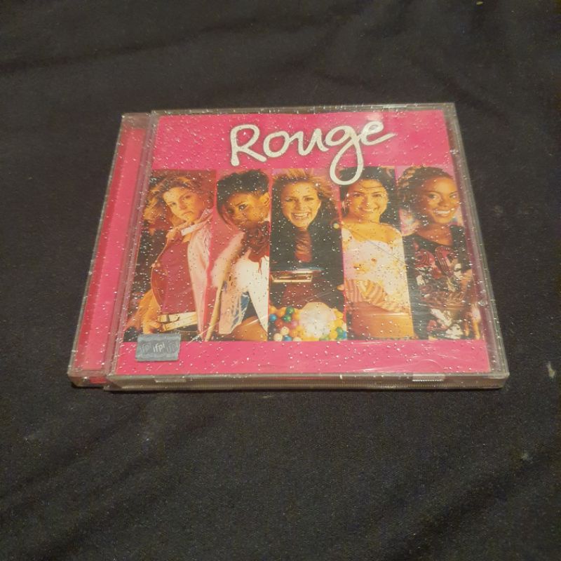 Cd Rouge Com Capa De Glitter Quebrado Shopee Brasil