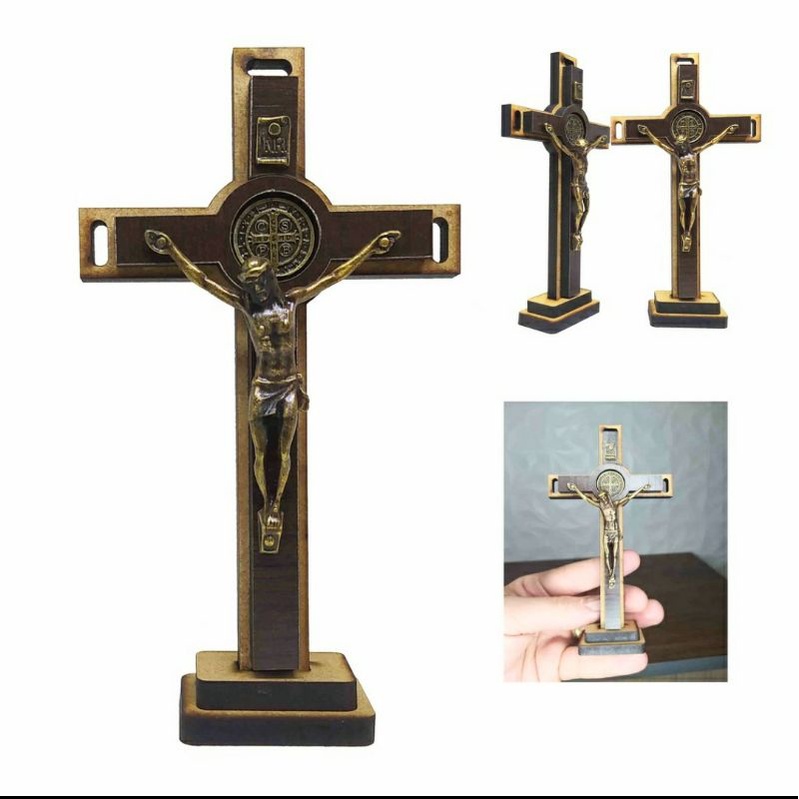 Crucifixo de Mesa Pequeno: Onde Comprar | BuscaProdutos