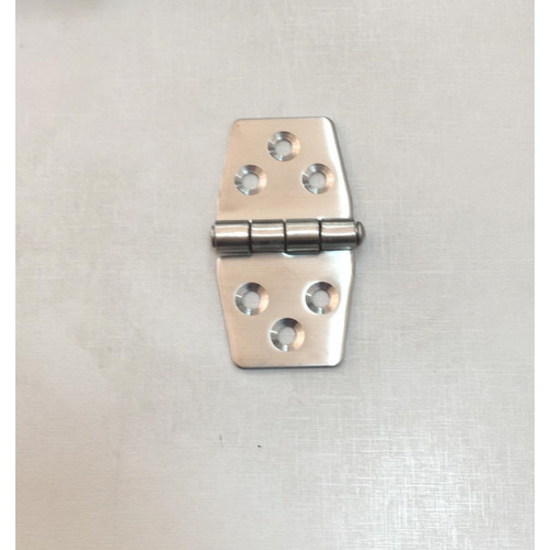 Dobradiça Aço Inox 6 Furos Barco Lancha Veleiro Motor Home