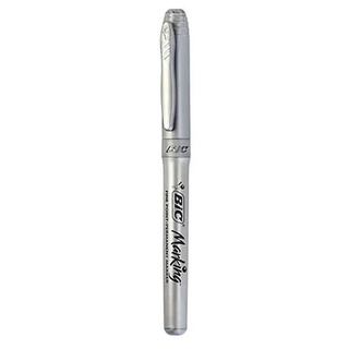 Caneta Permanente prata/ caneta prata Permanente bic | Shopee Brasil