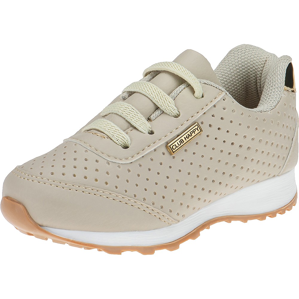 Tenis infantil Menina Feminino Club happy Varias Cores Sapato infantil Menina Escolar