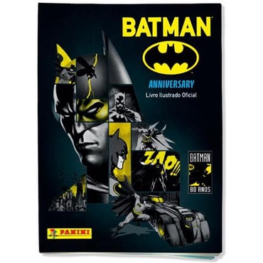 Livro Ilustrado Oficial Batman 80 Anos (ALBUM DE FIGURINHAS) | Shopee Brasil