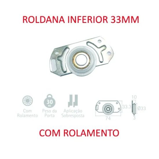 Rodinha Roldana Porta Correr Guarda Roupa Shopee Brasil