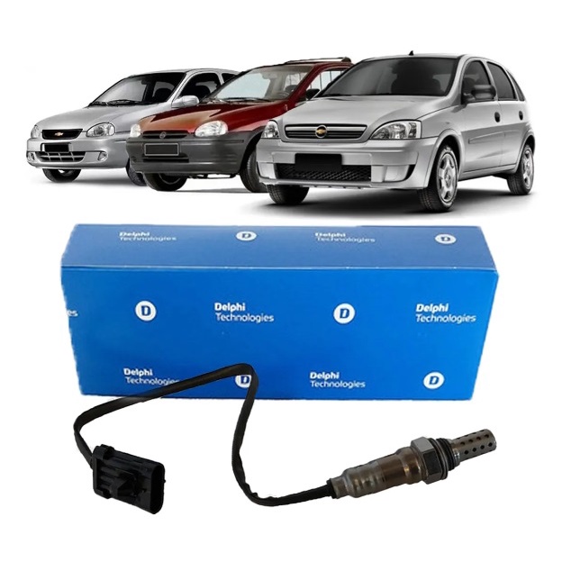 Sensor Oxigênio Sonda Lambda Celta Corsa Classic Prisma Original Delphi Es20330