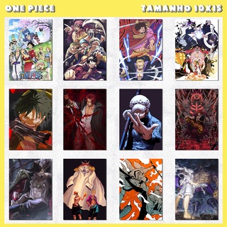 Quadros Placas Decorativas - One Piece Animes - 10x15