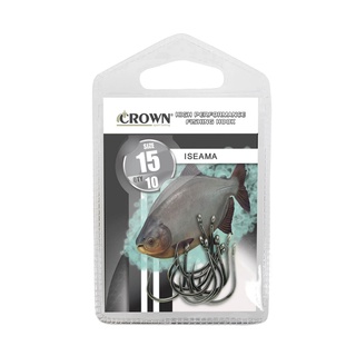 Anzol Crown Iseama Black C/ 10 Un