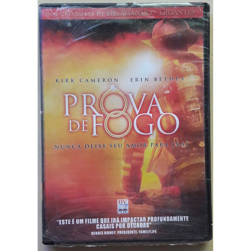 Dvd Prova De Fogo Kirk Cameron Alex Kendrick Lacrado