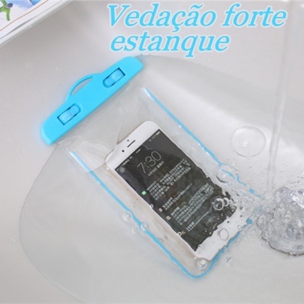 Capa Bolsa Prova Dágua Impermeável Celular em Oferta na Shopee