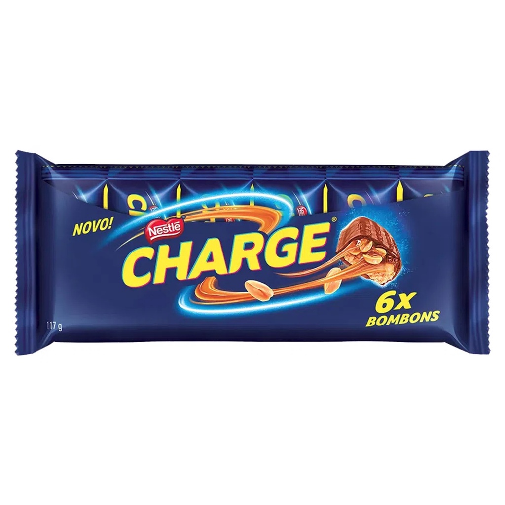 Chocolate Bombom Charge C/6 Unidades Nestlé em Oferta na Shopee