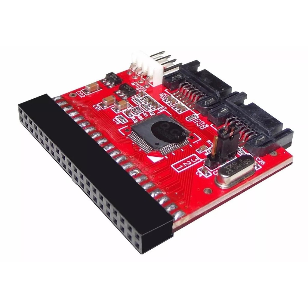 ADAPTADOR IDE PARA SATA E SATA IDE BIDIRECIONAL.