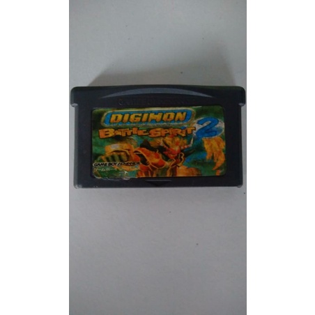 Jogo Digimon Battle Spirit 2 /Game Boy Advance / GBC GBA