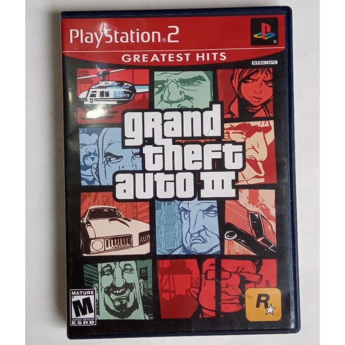 Jogo Grand Theft Auto Gta 3 Iii Ps2 Original Europeu Complet - Escorrega o  Preço
