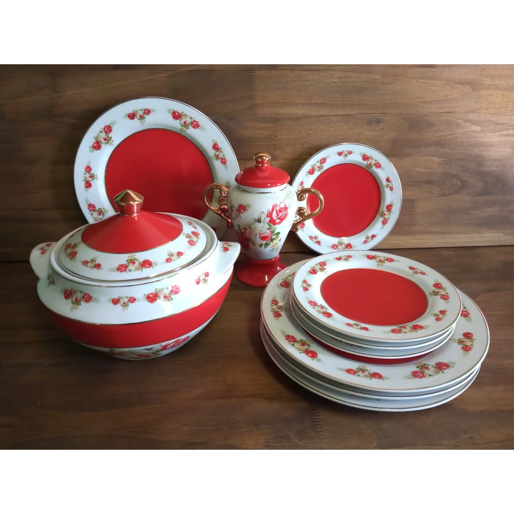 Iba Iansa Porcelanas 10 Pçs.