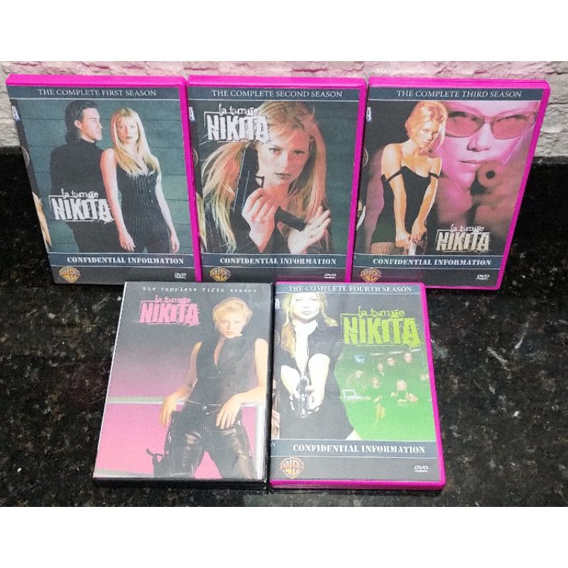 DVD - LA FEMME NIKITA - AS 5 TEMPORADAS