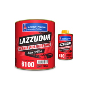 Verniz Automotivo Pu 6100 Lazzuril Com Catalisador 900ml em Oferta na Shopee