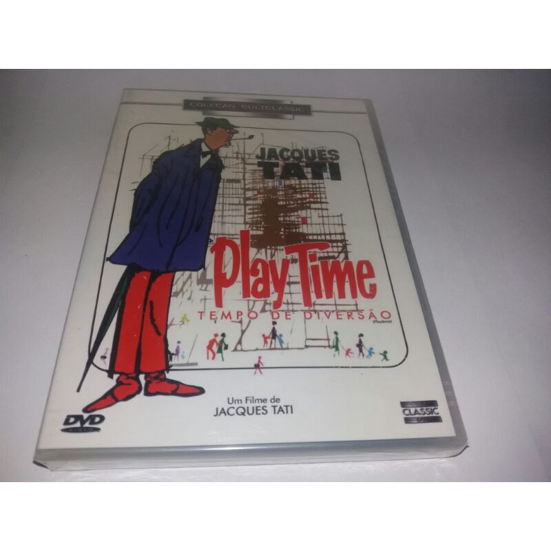 Dvd - Play Time : Tempo de Diversao - 1967 - Jacques Tati - Filme Frances - Lacrado