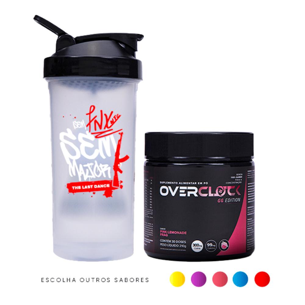 COMBO Overclock GG - Pote (30 doses) + Shakeira "SEM FNX SEM MAJOR"