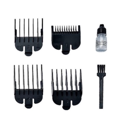 Máquina de Cortar Cabelo Profissional Qirui Hair QR-809D Clipper Com Indicador Bateria