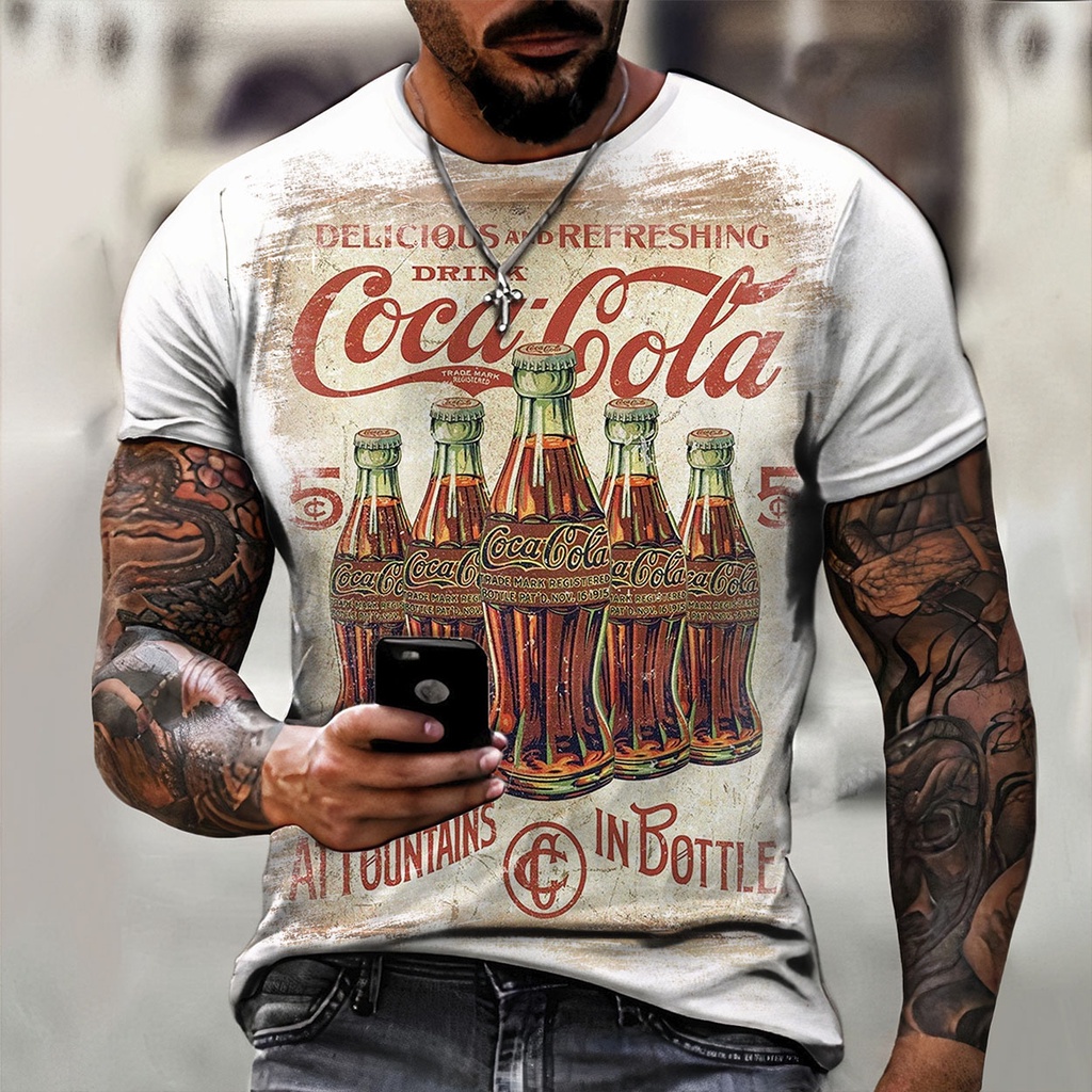 Camiseta Coca Cola Vintage 2 em Oferta na Shopee