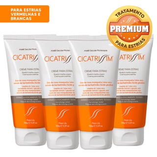 Kit CicatriSSim Creme Para Estrias 4unidades