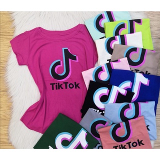 Blusa viscolycra t-shirt Estampa tik tok - Moda Verão