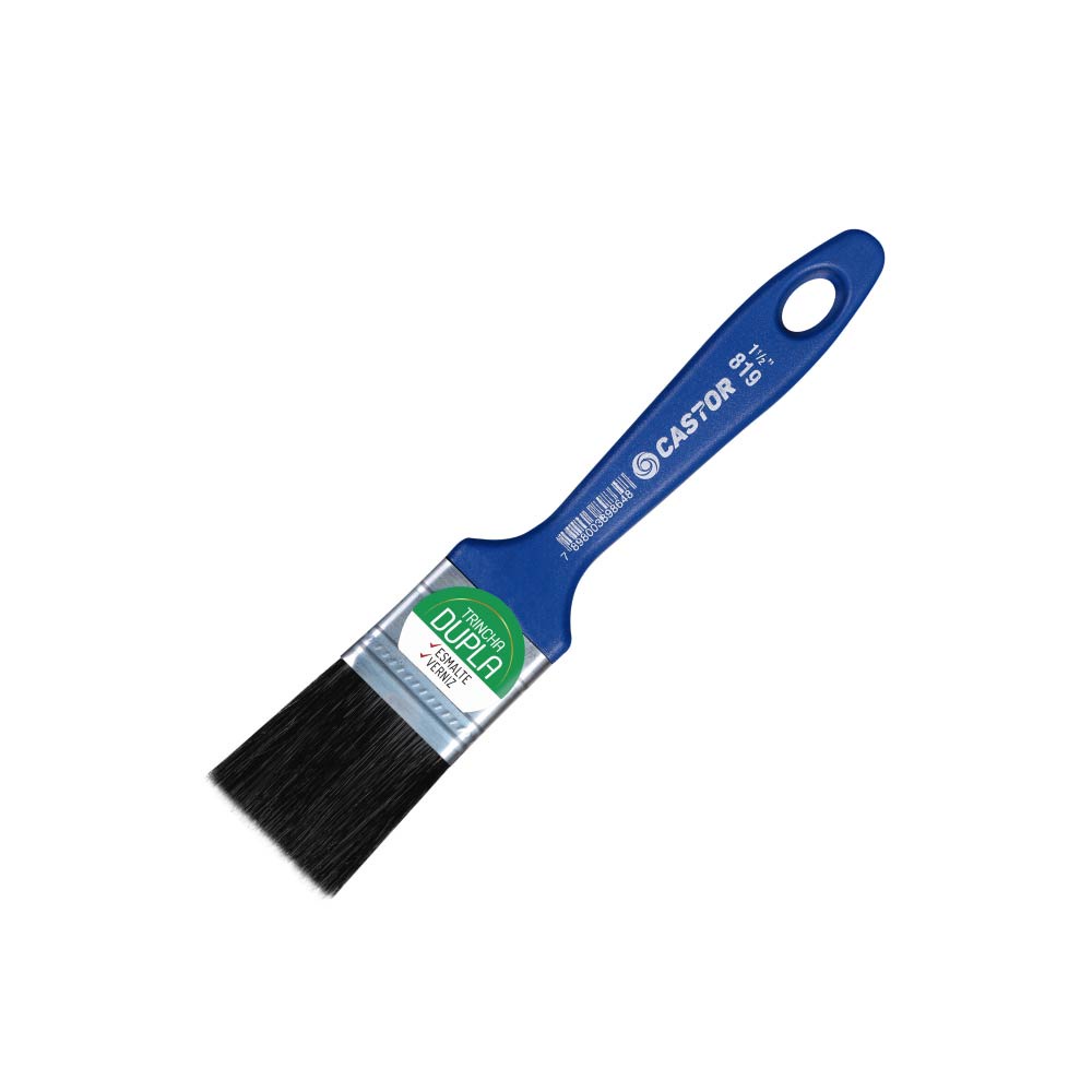 Trincha Dupla 1 1/2" Cerdas Pretas Série 819 - Castor - Home & Living