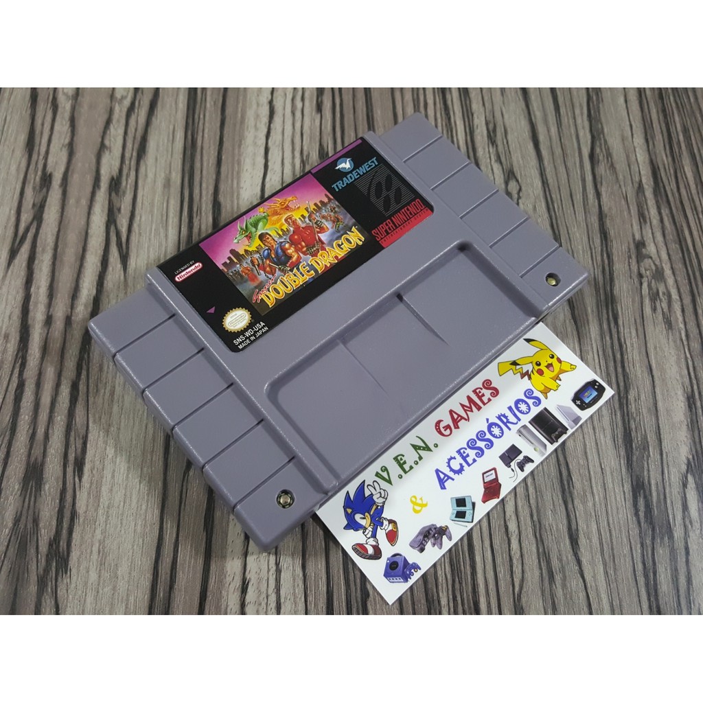 Super Double Dragon P/ Super Nintendo + Garantia!!!!