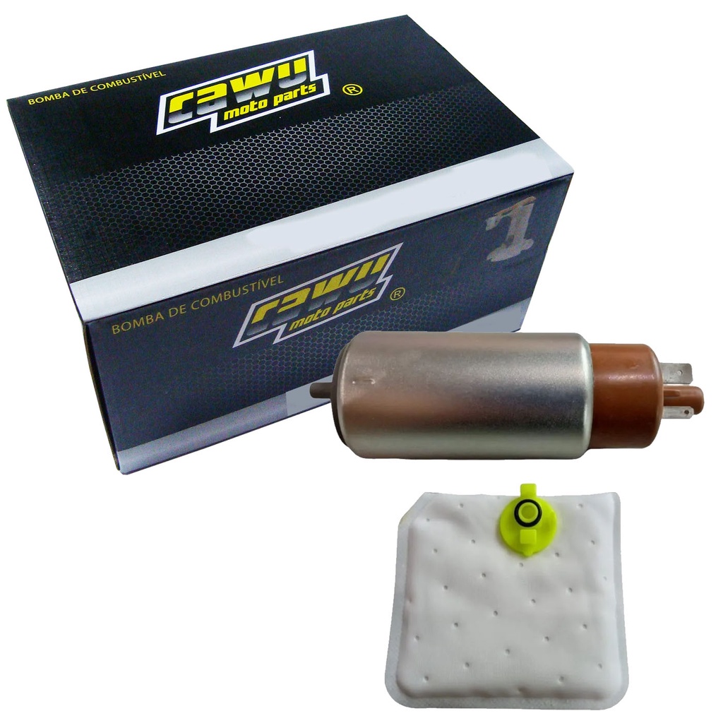 Bomba Combustível Yamaha R3 Mt 03 2016 A 2020 Refil com Pré Filtro Cawu