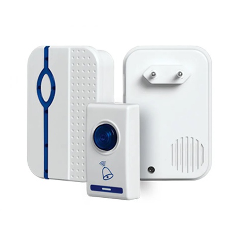 Campainha sonora a tomada (Diversos) 110/220v, resistente a água em Oferta na Shopee