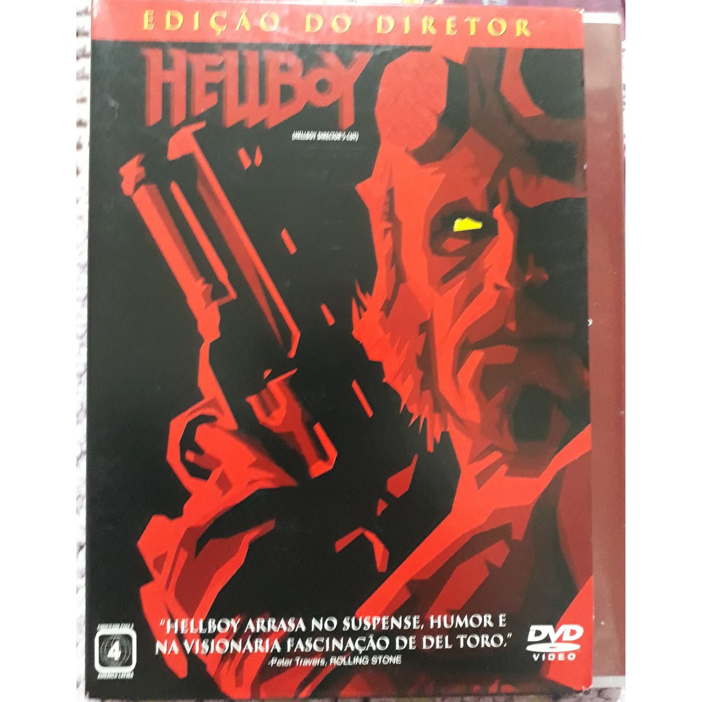 Dvd Duplo Hellboy Edição Do Diretor Com Luva Universal
