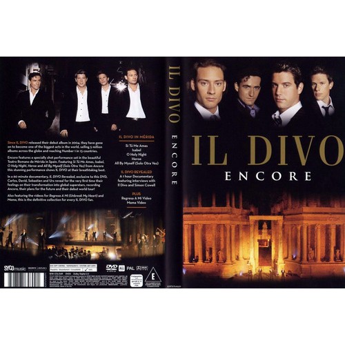 Dvd - Il Divo - Encore