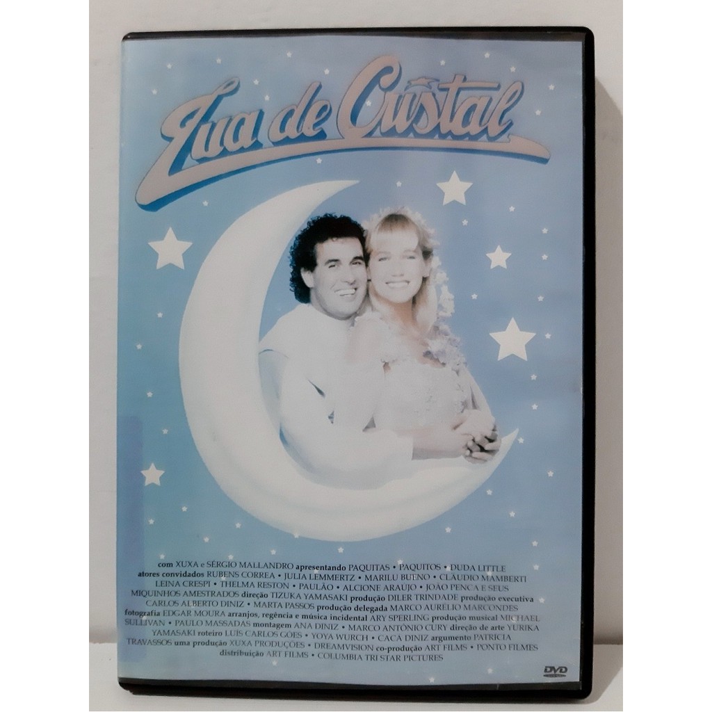 Dvd Original Lua De Cristal (xuxa, Som Livre)